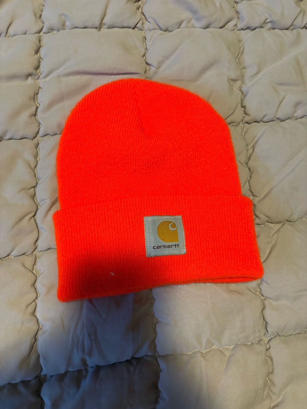 Carhartt Y2K Detroit Red Wings Orange Beanie Hat